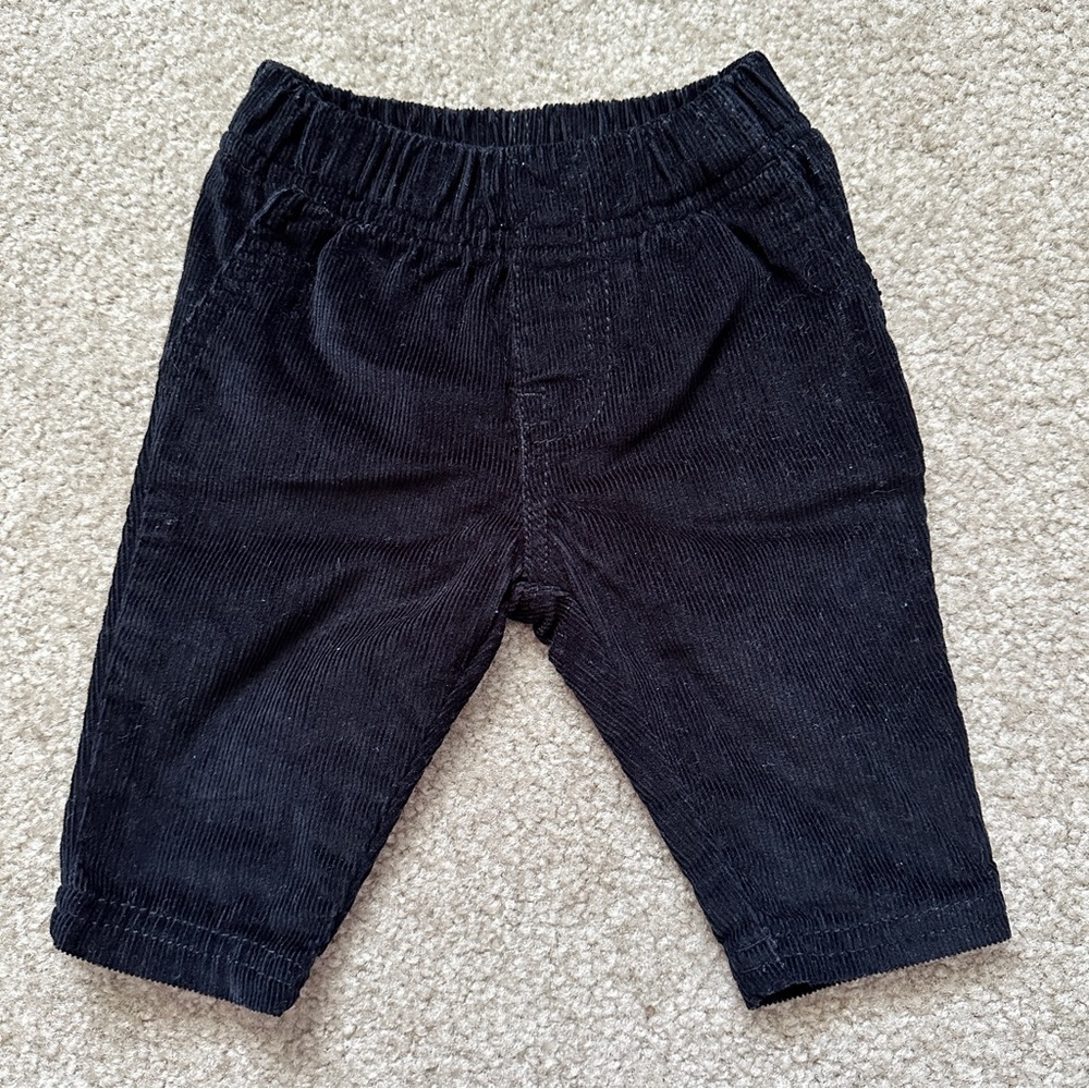 Carter’s Black Corduroy Pants 3 Months